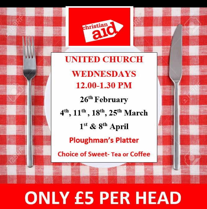 Christian Aid – LENT Lunches